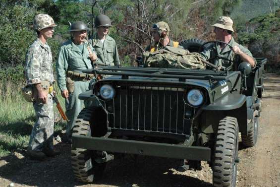 Des Américains débarquent à la plaine des Gaïacs