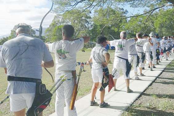 Les archers en action