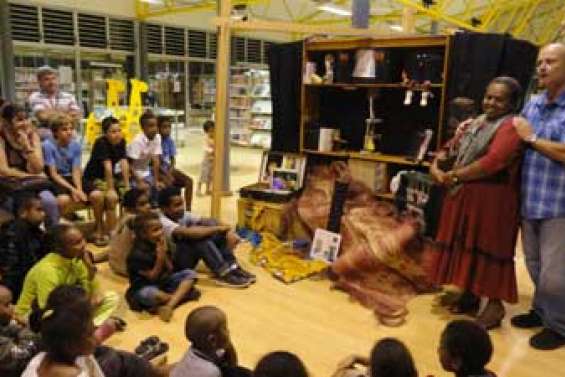 Un livre vivant à la médiathèque