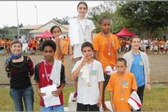 Ils courent pour leur collège