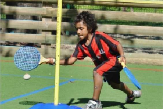 Des écoliers sous speed-ball