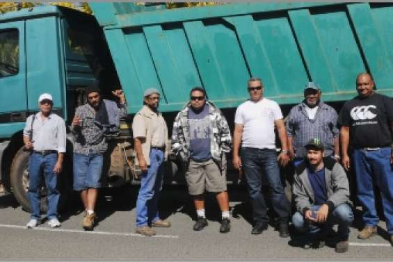 Les rouleurs reçus  à la province Sud
