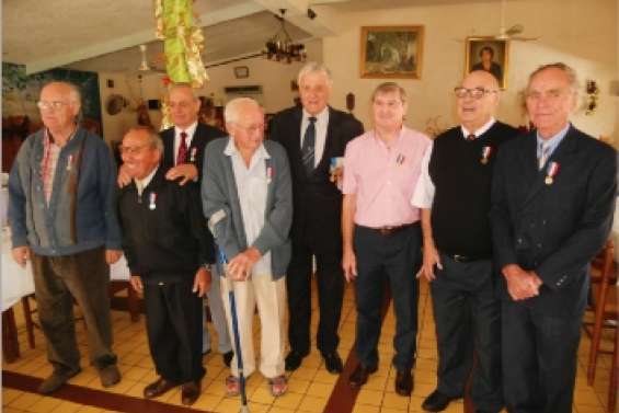 Les anciens combattants  décrochent le bronze et l'argent