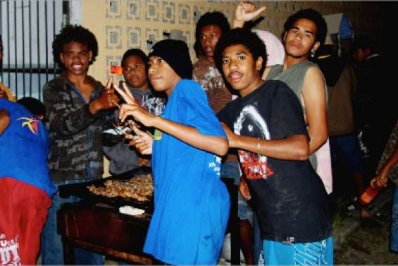 Les internes fêtent les vacances