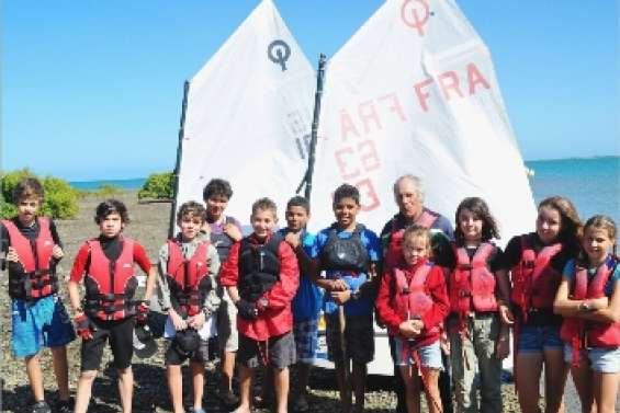 Des moussaillons « Optimist »