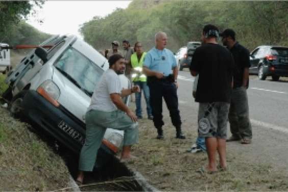 Dérapages en série au col de Neköro