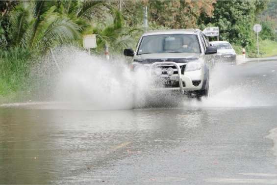 La pluie fait des dégâts