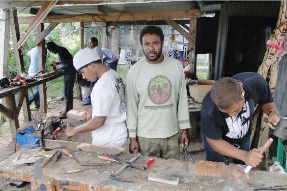 L'art kanak au lycée