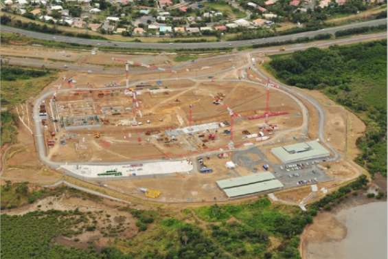 Le chantier du Médipôle à l'arrêt