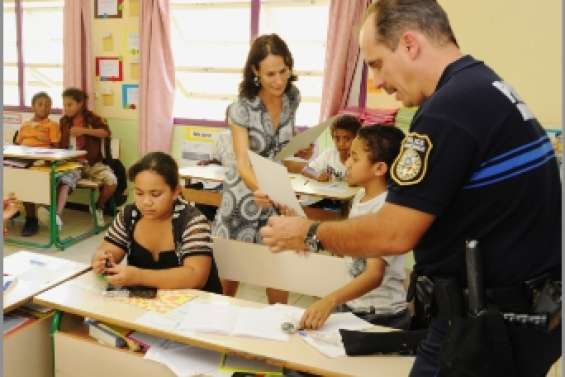 Jeunes piétons diplômés