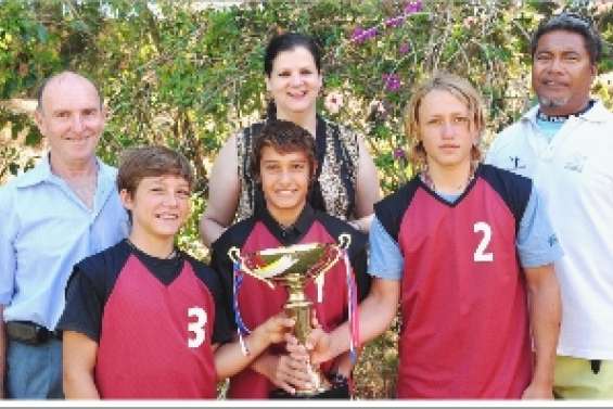 Un trio dans le vent