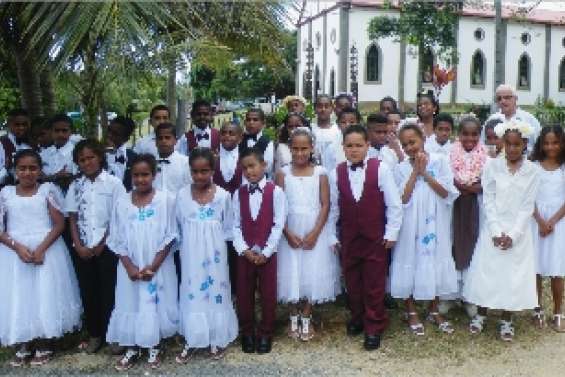 Trente-deux nouveaux communiants