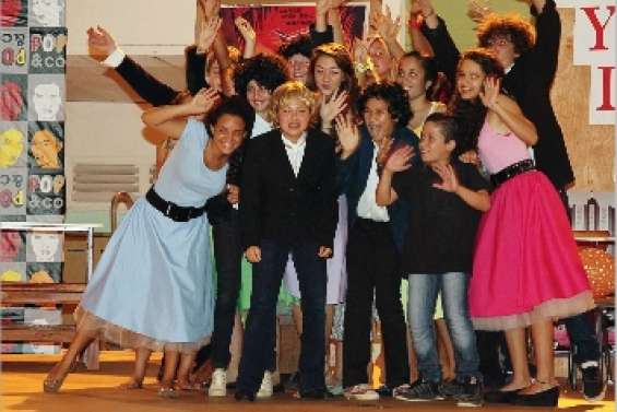 Le Sacré-cœur revisite Grease