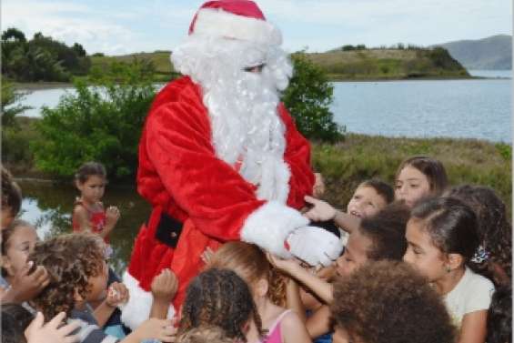 Le père Noël débarque