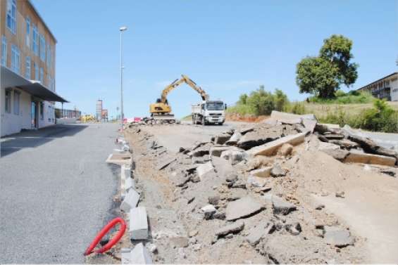 Les finitions d'un quartier