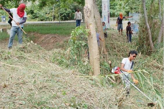 Des vacances au chantier