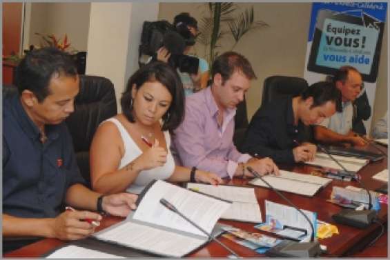 Les partenaires autour de la table