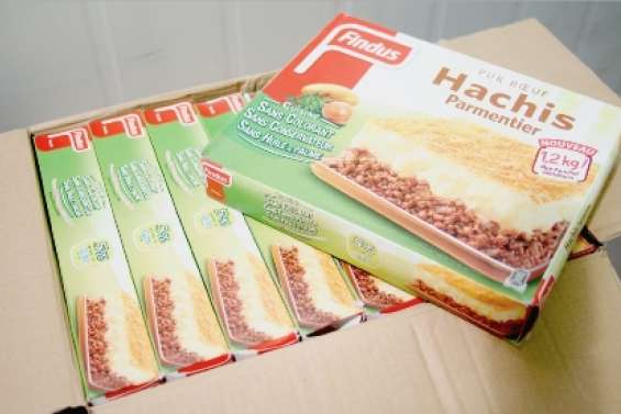 Les plats retirés des rayons