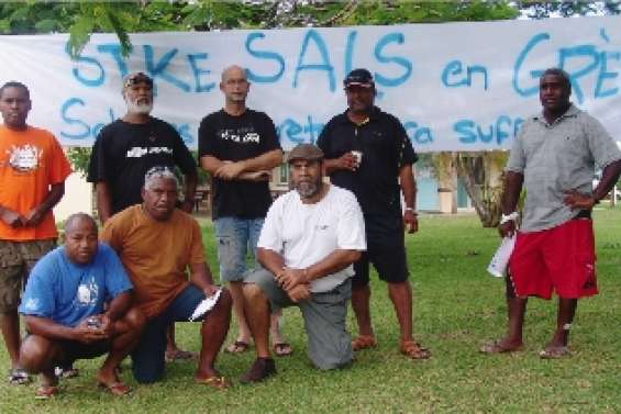 Les vigiles réclament leur dû