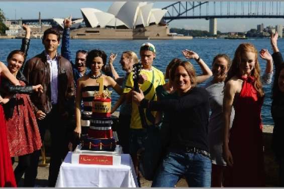 Petite fête entre  figurines célèbres