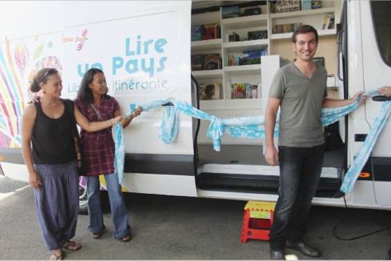 Une librairie ambulante