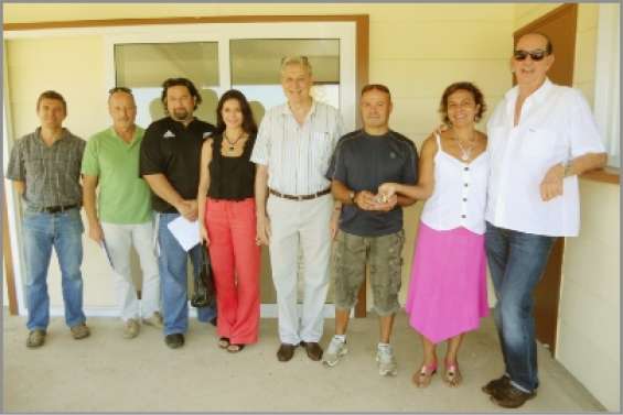 Une centenaire dans les murs