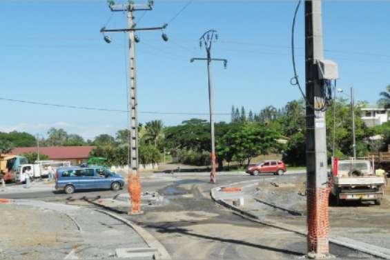 Des poteaux bien gênants