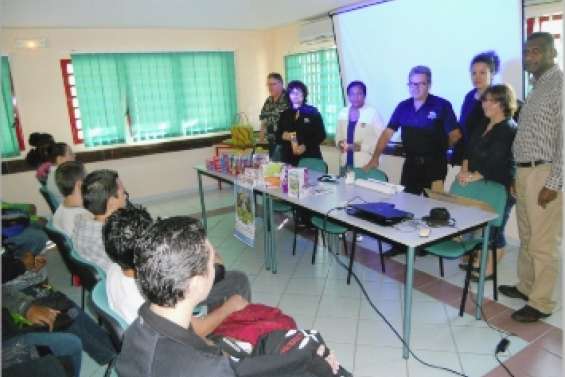 La Transcal s'invite au collège