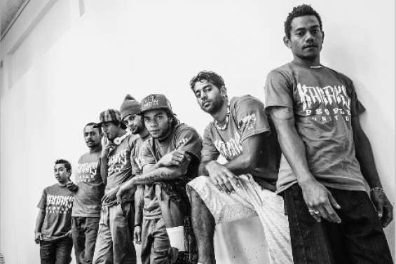 Les Bboys entrent dans l'arène