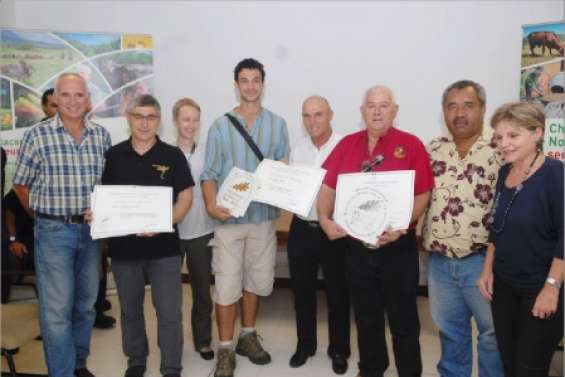 Trois lauréats au concours agricole