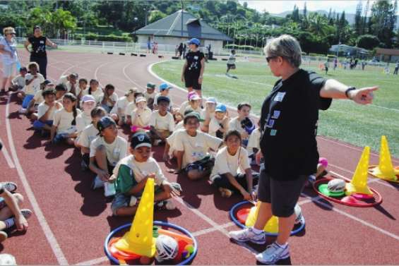 Les enfants du stade