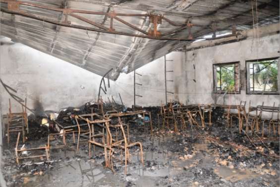 Une partie de l'ALP part en fumée