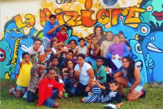 La Rizière se met au graff