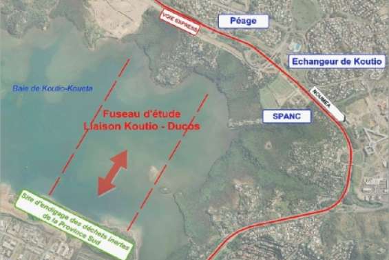 Ducos-Koutio à travers l'eau ?