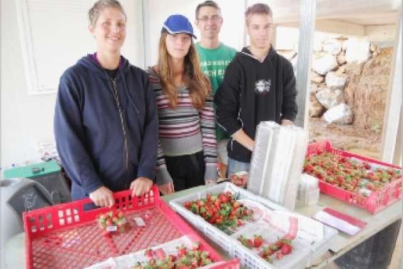 Trois Hongrois heureux