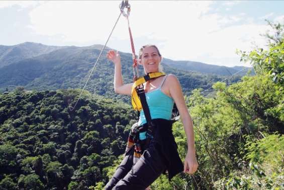 La belle verte vue d'en haut