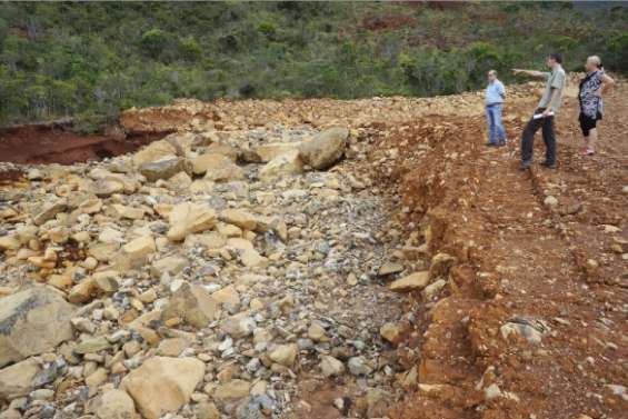 Quand la boue menace