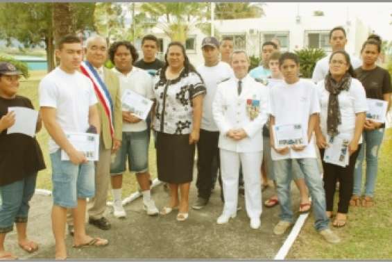 Chantier éducatif à la base aérienne