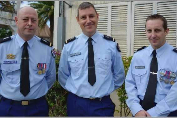 Trois nouveaux  à la brigade