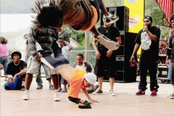 Le parvis en mode hip-hop