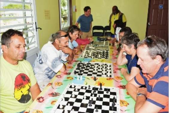 Le champion donne sa leçon