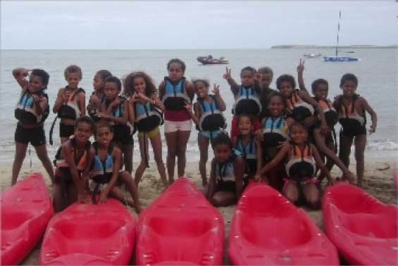 La classe prend la mer