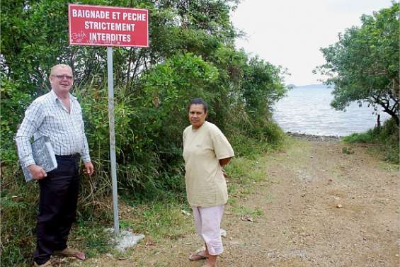 La baie en eaux troubles
