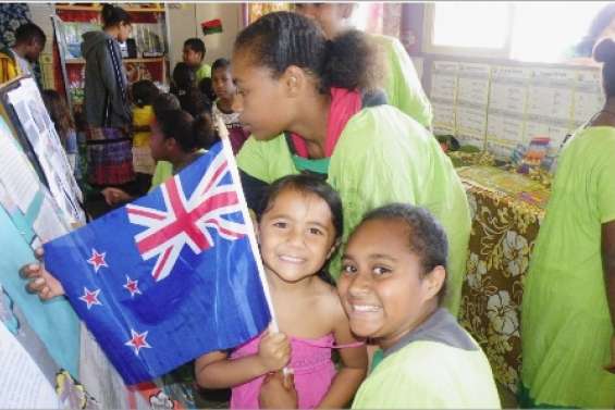 Une tranche de Kiwis