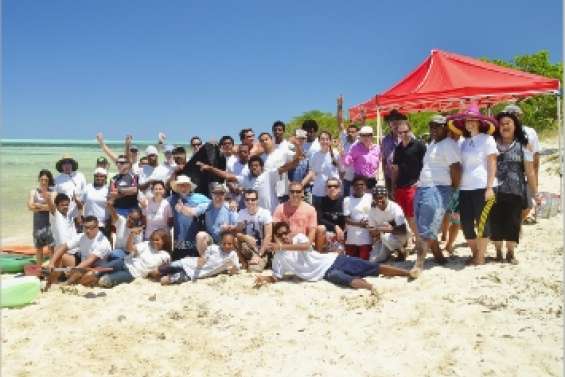 La plage avant les épreuves
