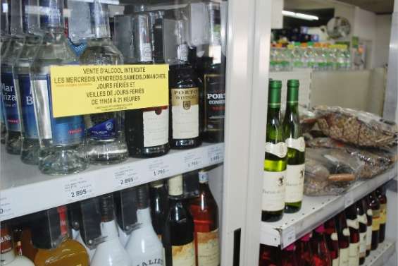 Restrictions sur les bouteilles