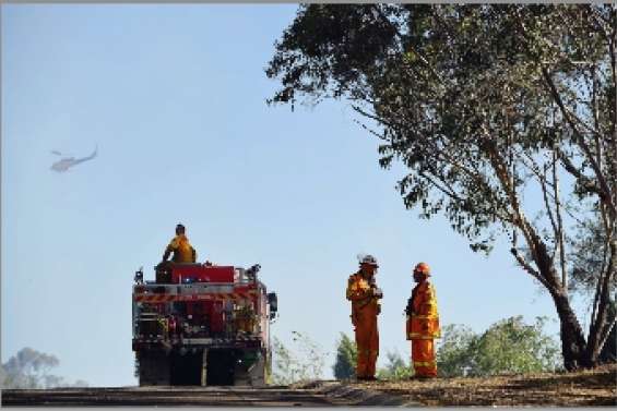 Les pompiers prennent le dessus