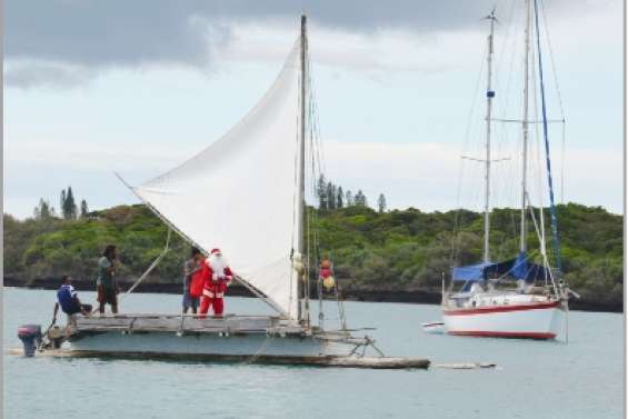 L'arrivée remarquée  du père Noël