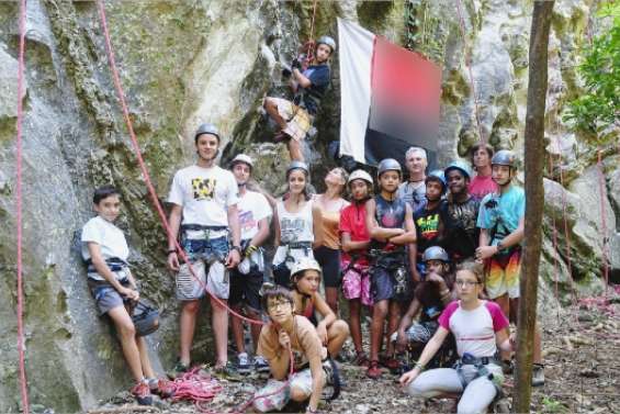 Rencontre sur la falaise
