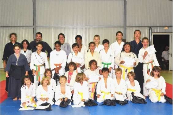 Les jeunes judokas montent en grade